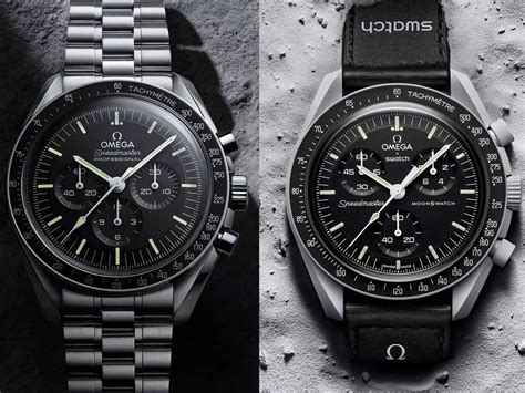 omega speedmaster vs moonswatch